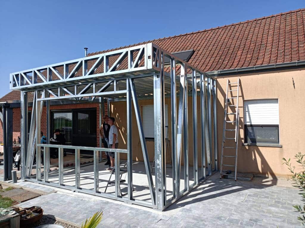 Extensions et rehausses particuliers - Moduhome - Entreprise générale de construction à Tournai